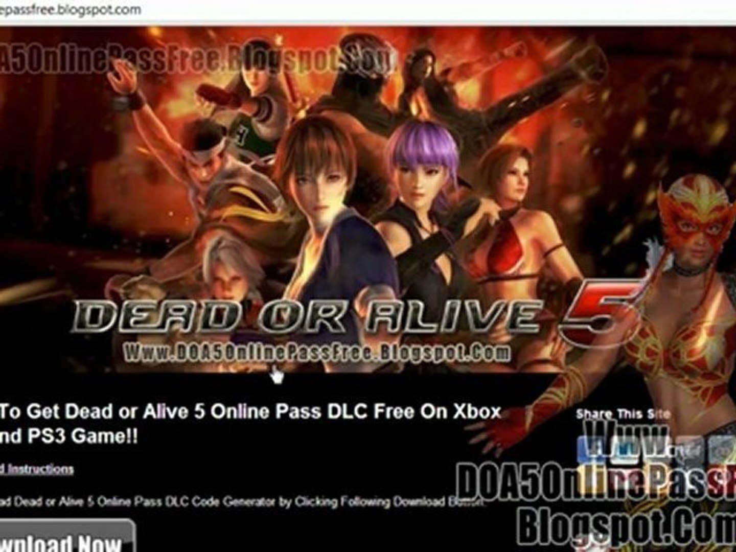 Dead Or Alive 5 Last Round Full Game Xbox Redeem Code Lasopaedit